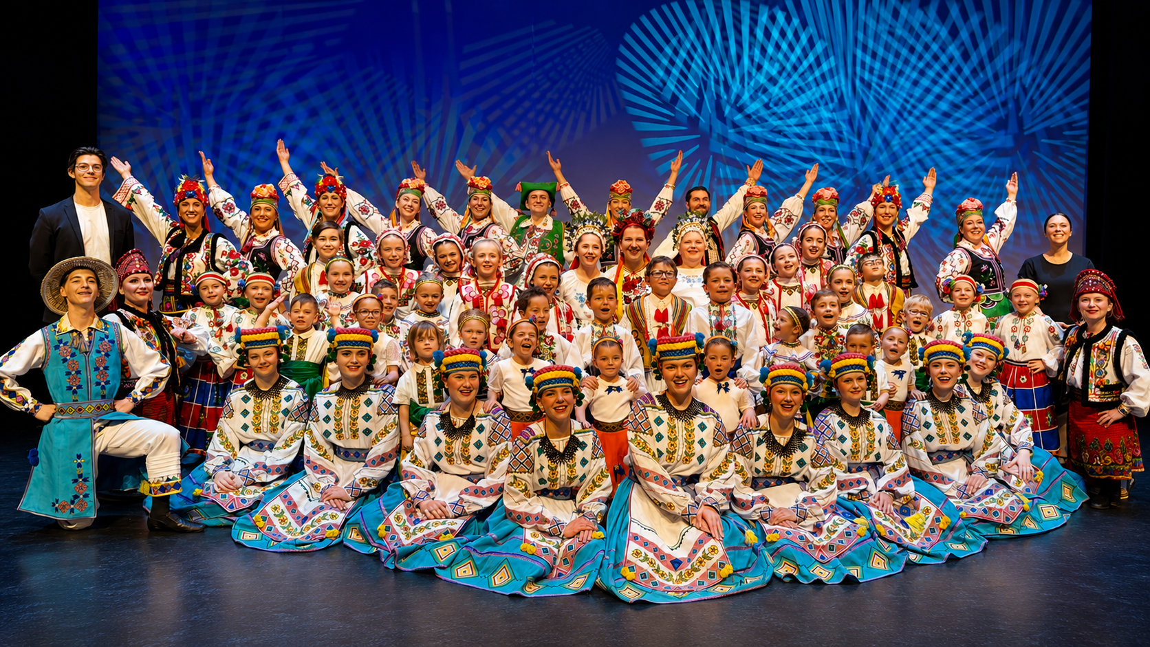 Parkland Ukrainian Dancers Society group photo