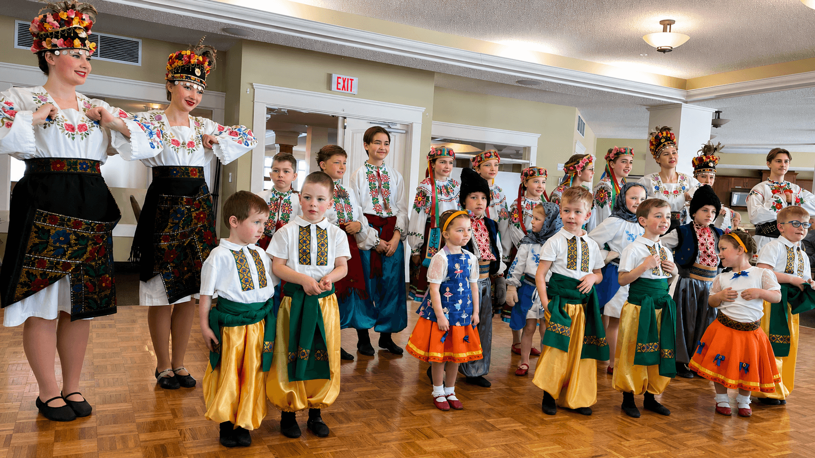 PUDS dancers performing at Windsor Estates